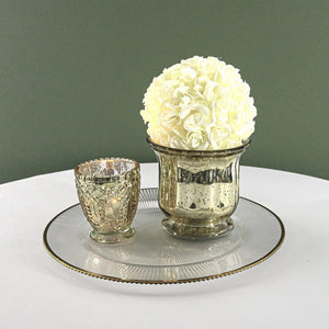 Richland Holder Royal Mercury Grande Metallic Gold Set of 6