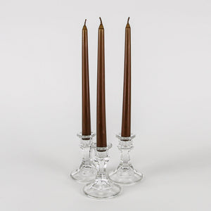 Richland Taper Candles 10" Brown