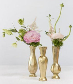 Richland Henna Budvase 2" x 6" Set of 12