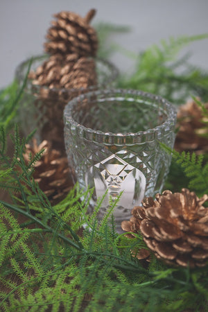 Richland Glass Textured Votive Holder Set of 6