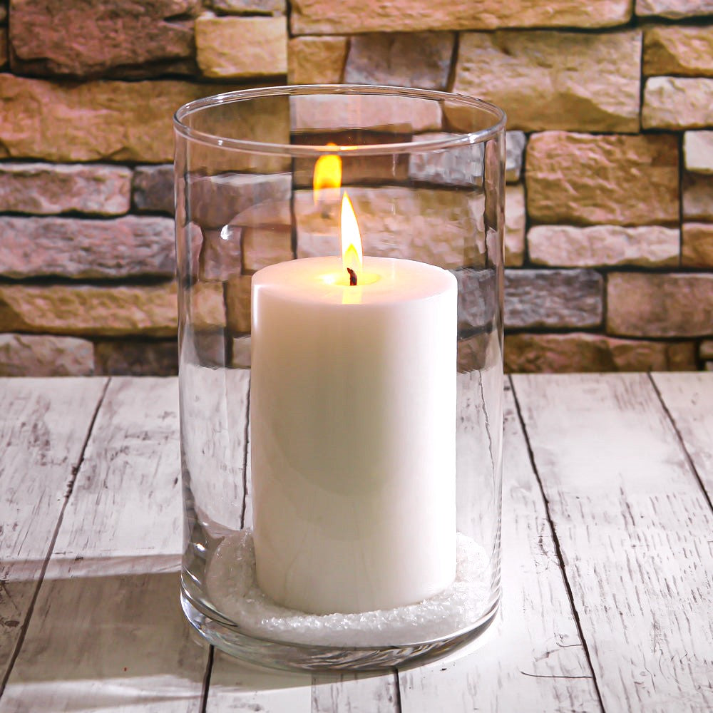 Wide Cylinder Vases