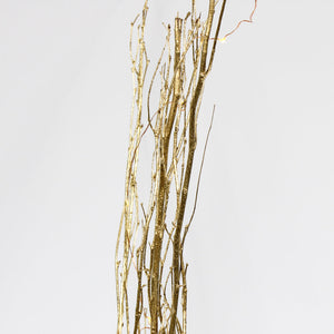 Gold Leaf Birch Branch Bundle (3 branches)