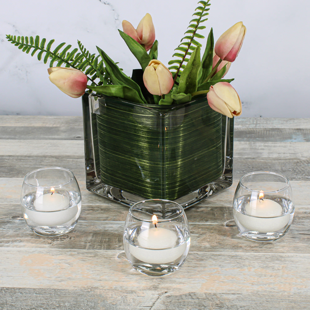 Richland Floating Candles 1.5" White Set of 120