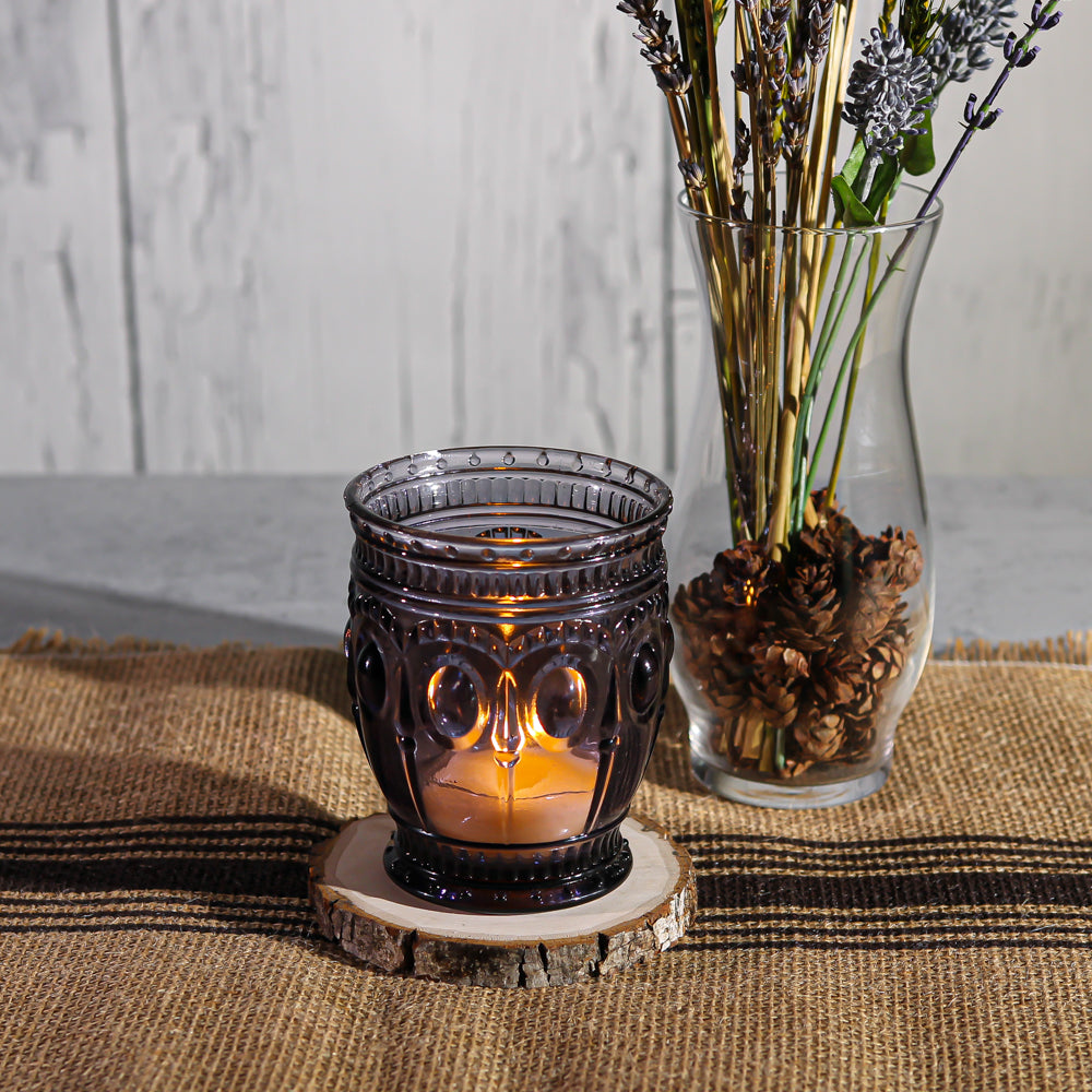 Richland Clear Cup Tealight Candles Ivory Vanilla Scented Set of 50