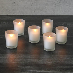 Richland Votive Candles & Eastland Frosted Votive Holders Set of 144
