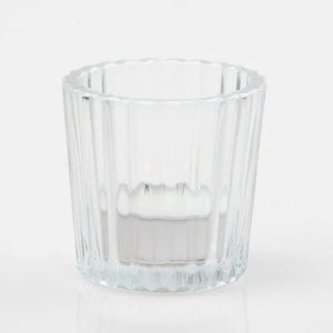 Eastland Ribbed Votive Candle Holder Set of 12