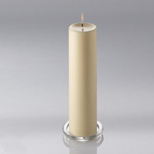 ivory pillar candle 3x12 6008 06