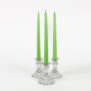 Richland Taper Candles 10" Green