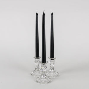 Richland Taper Candles 10" Black