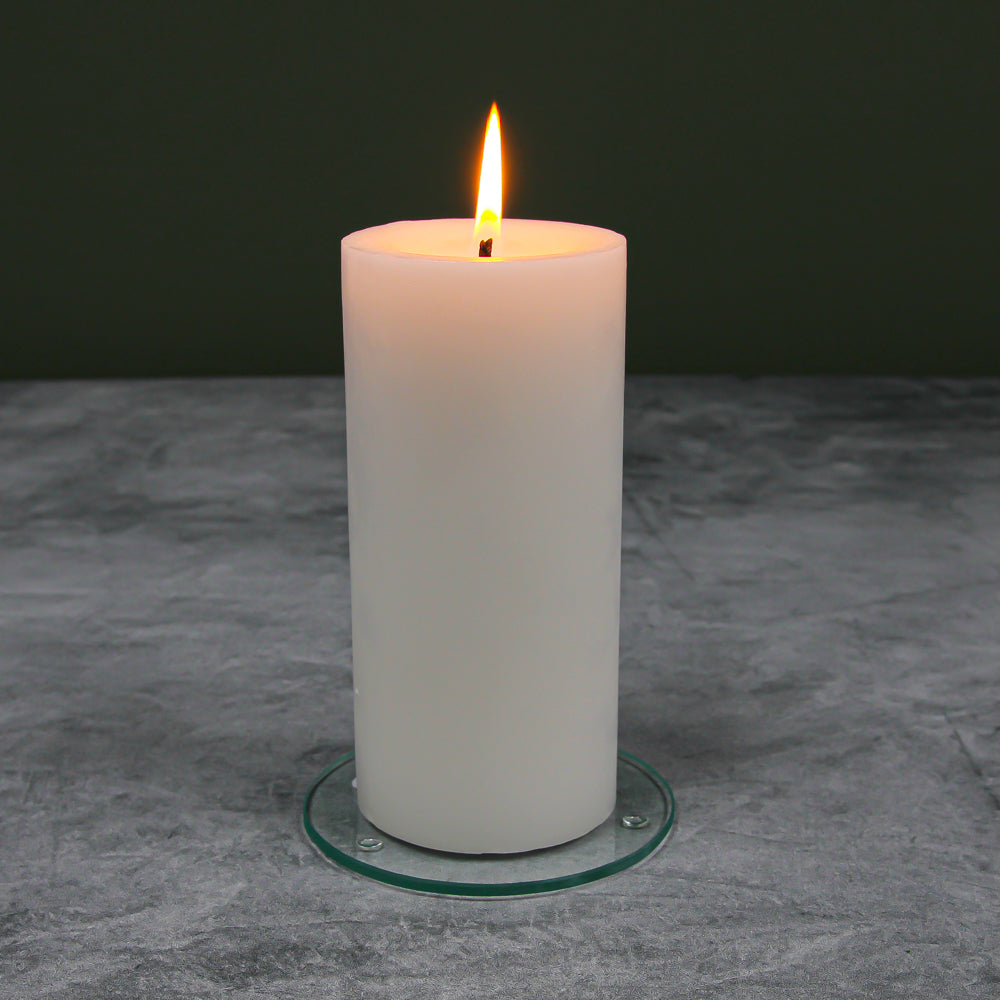 Richland Pillar Candles 3"x6" White Set of 24