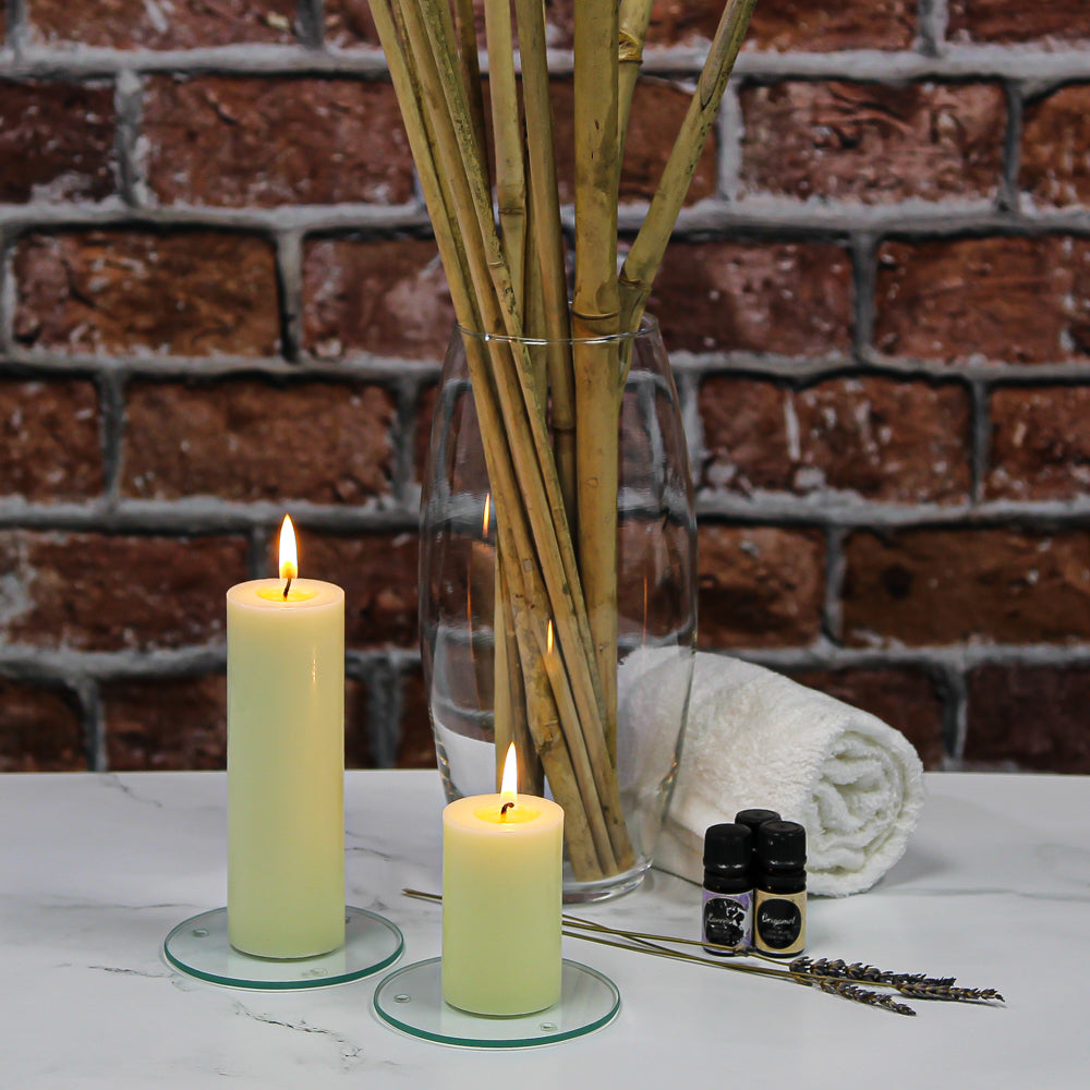 Richland Pillar Candle 2"x6" Ivory Set of 20