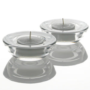 Richland Clear Extended Burn Tealight Candles White Unscented Set of 400