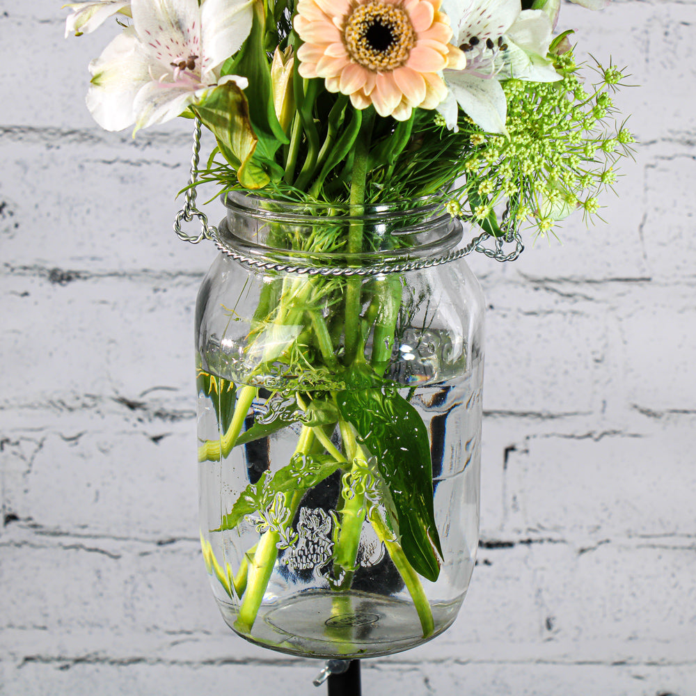 Eastland Large Mason Jar with Handle Set of 6