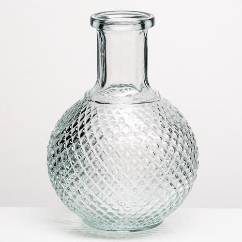 richland textured glass perfume vase single replacement