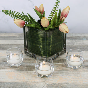 Eastland Petite Hurricane Votive Candle Holder Set of 36