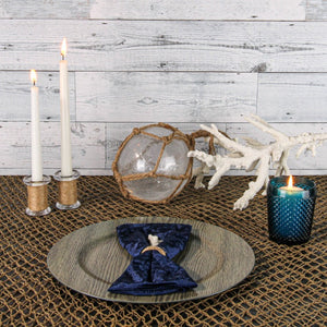Richland Simple Glass Taper Candle Holder Set of 6