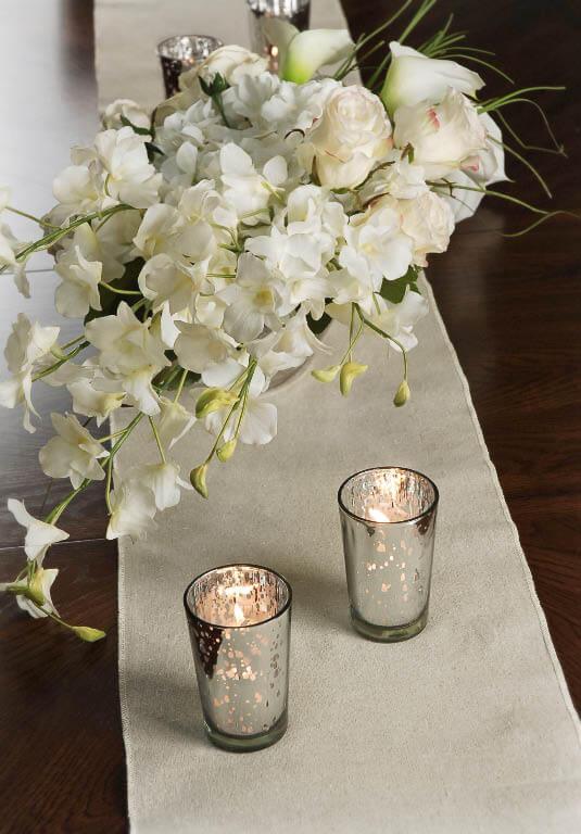 Natural Linen Table Runner 12.5 x 120