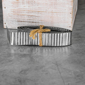 Corrugated Tin Ribbon 1in 15ft