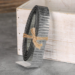 Corrugated Tin Ribbon 1in 15ft