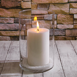 Richland Wide Cylinder Vase 6" x 10" Set of 2