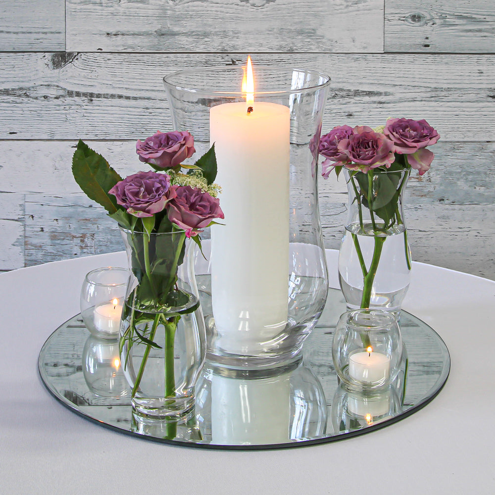 Eastland Adena Hurricane Vase 10.5" Set of 12
