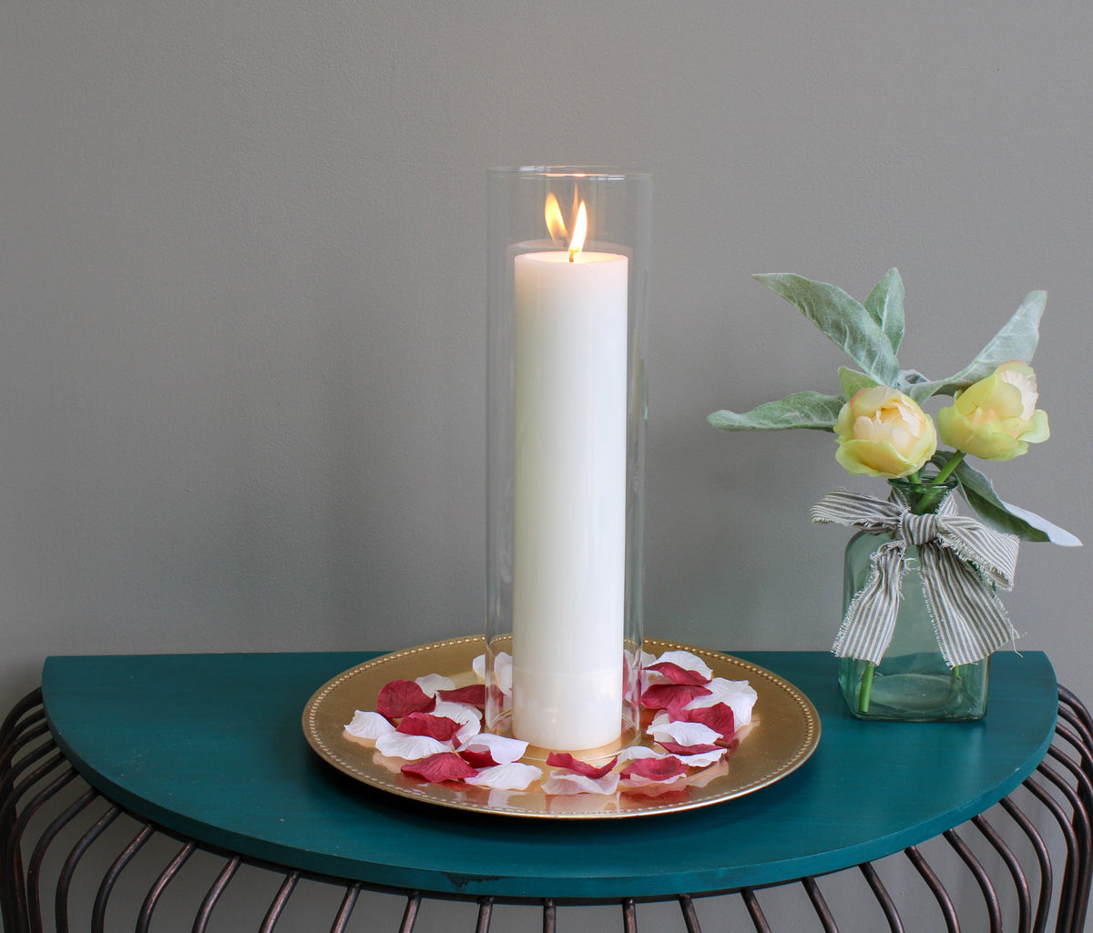 Richland Glass Chimney Candle Shade 4" x 14" Set of 12