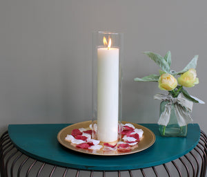 Richland Glass Chimney Candle Shade 4" x 14" Set of 12