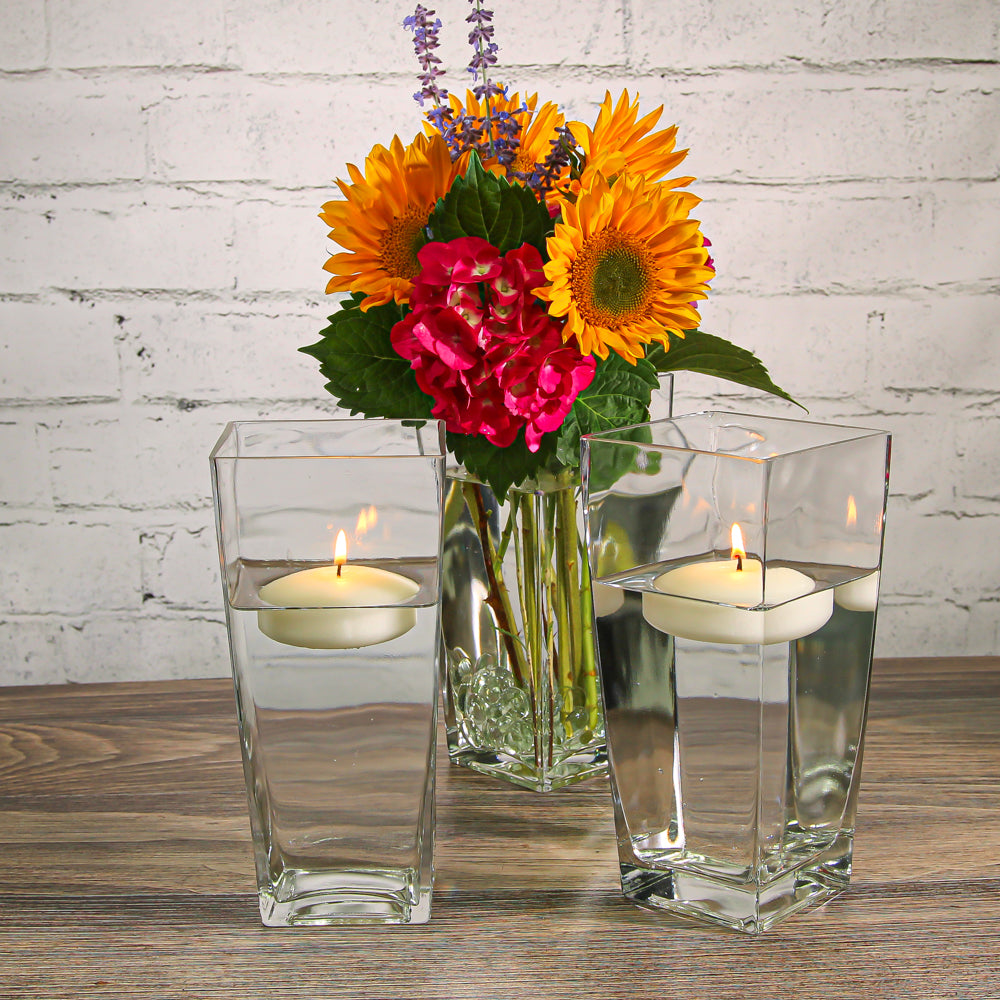 Richland Floating Candles 3" Light Ivory Set of 96