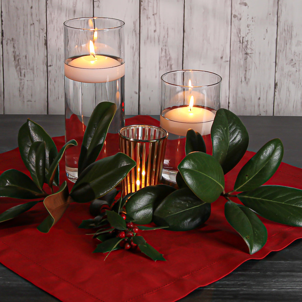 Eastland Cylinder Floating Candle Holder 3.25"x7.5"