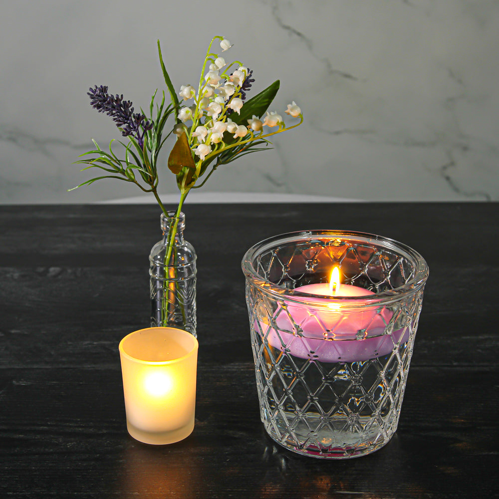 Richland Floating Candles 3" Lavender Set of 72