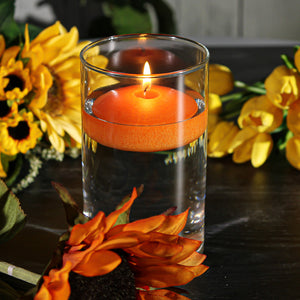 Richland Floating Candles 3" Orange Set of 96
