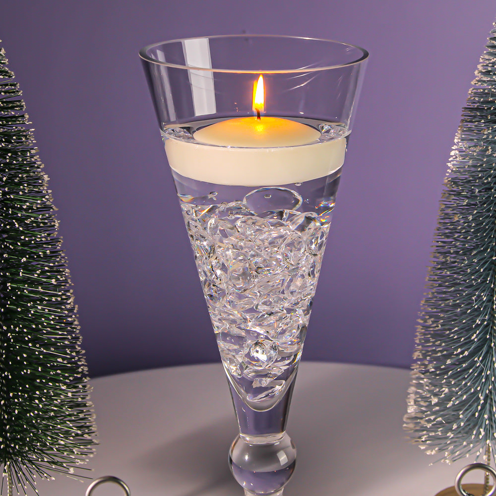Richland Floating Candles 3" Light Ivory Set of 96