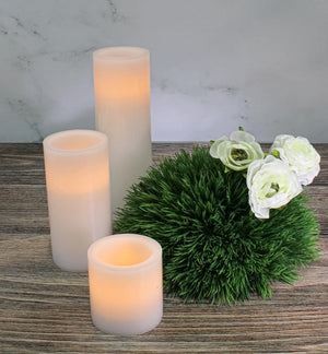 Faux Pine Grass Mound 9"