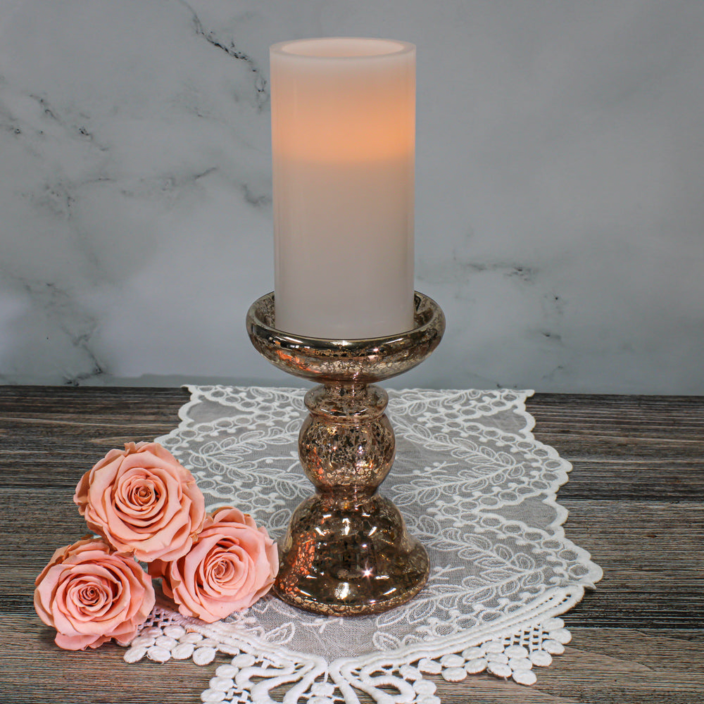 Richland Flameless LED Pillar Candles 3"x6" White Set of 6