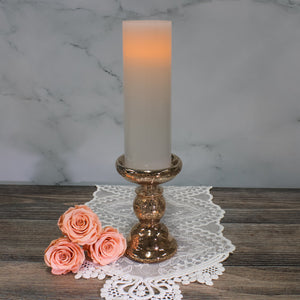 Richland Flameless LED Pillar Candles 3"x9" White Set of 6
