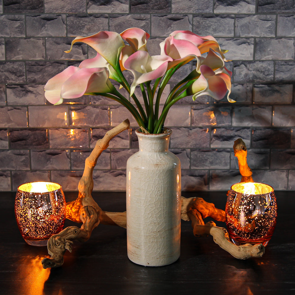 Richland Farmhouse Ceramic Vase 7.5" Set of 12