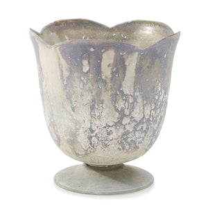 Chelsea Vase 4.75" x 5" Marbled