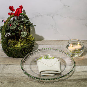 Preserved Natural Moss Basket 12"