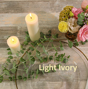 Richland Pillar Candles 2" x 3" & 2" x 6" Set of 40