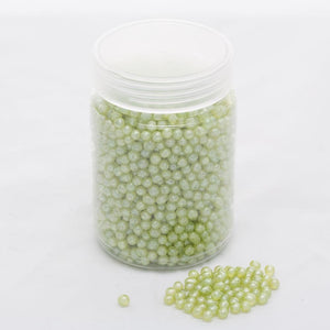 Richland Glass Pearl Vase Filler – Green Set of 12