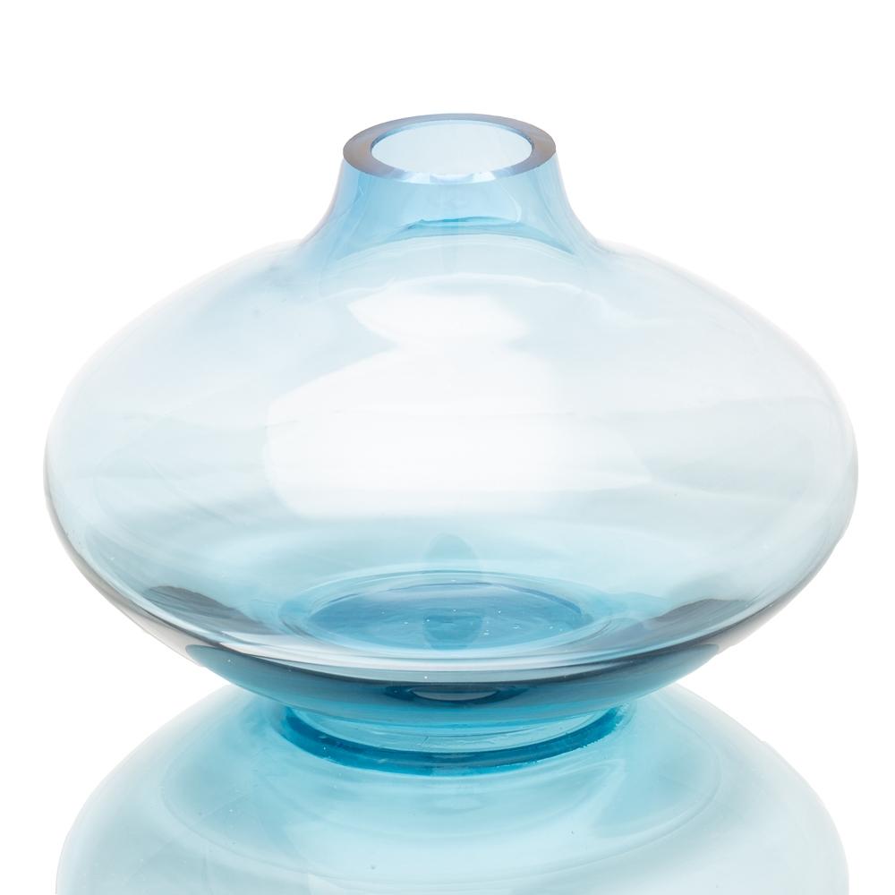 richland juel vase smoky blue