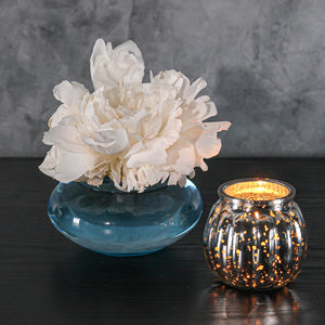 richland juel vase smoky blue
