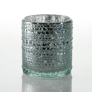 Richland Mercury Candle Holder Pearly Silver