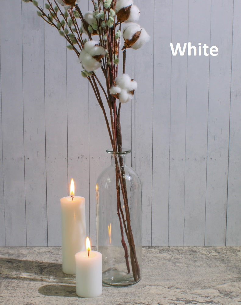 Richland Pillar Candles 2" x 3" & 2" x 6" Set of 20