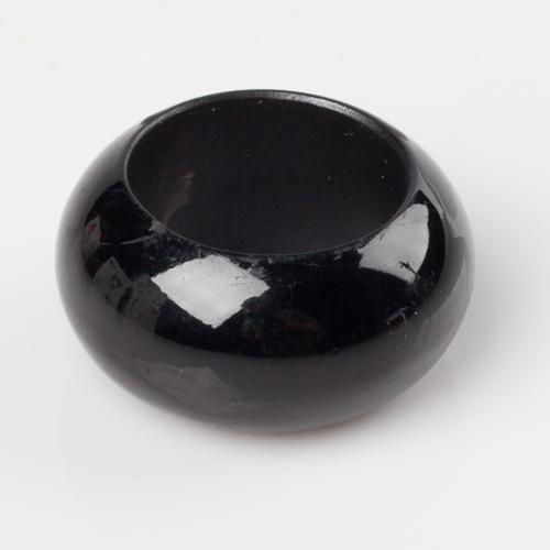 richland napkin ring 2 3 black set of 48
