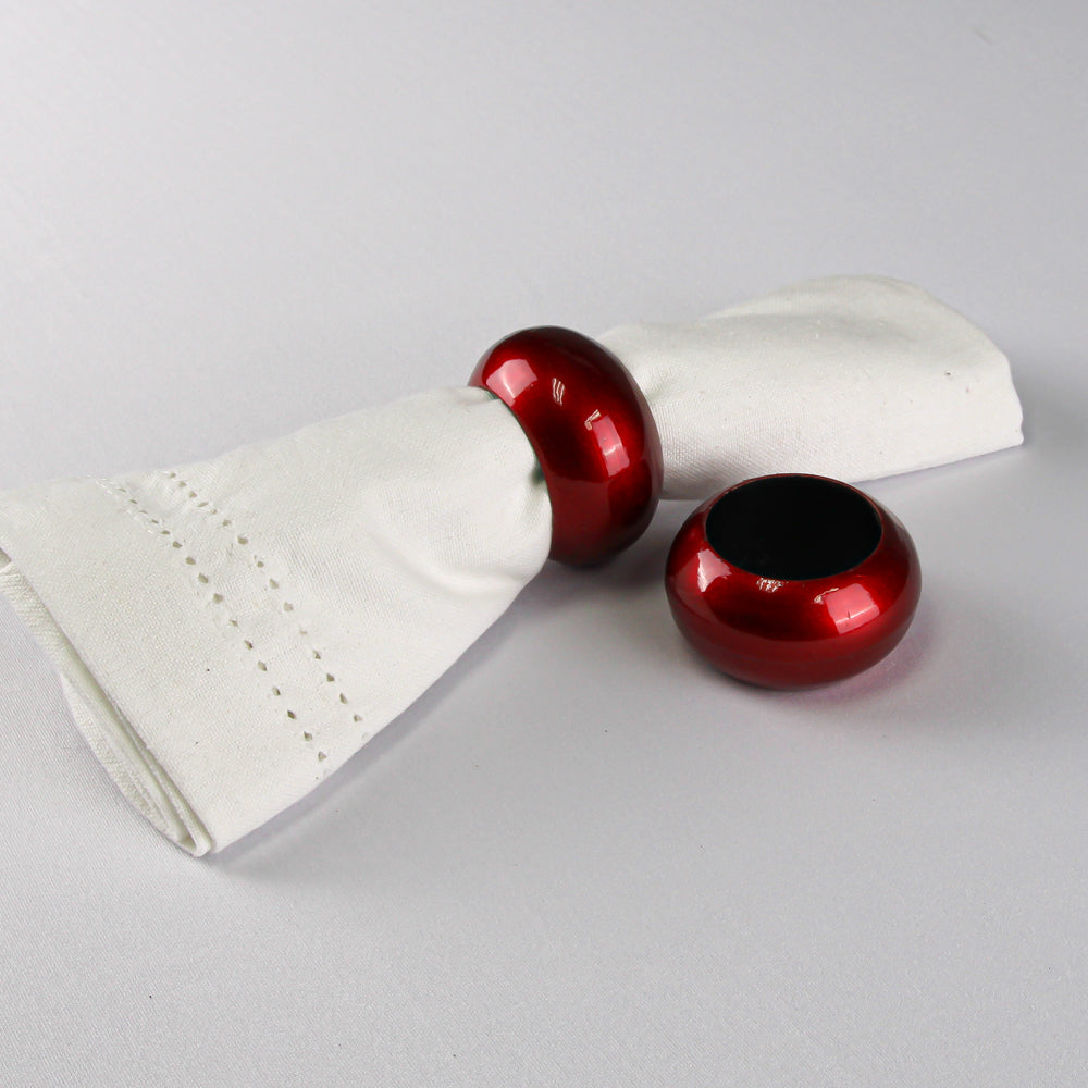 Richland Napkin Ring 2.3" Red Set of 24