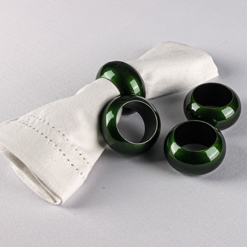 Richland Napkin Ring 2.3" Forest Green Set of 48