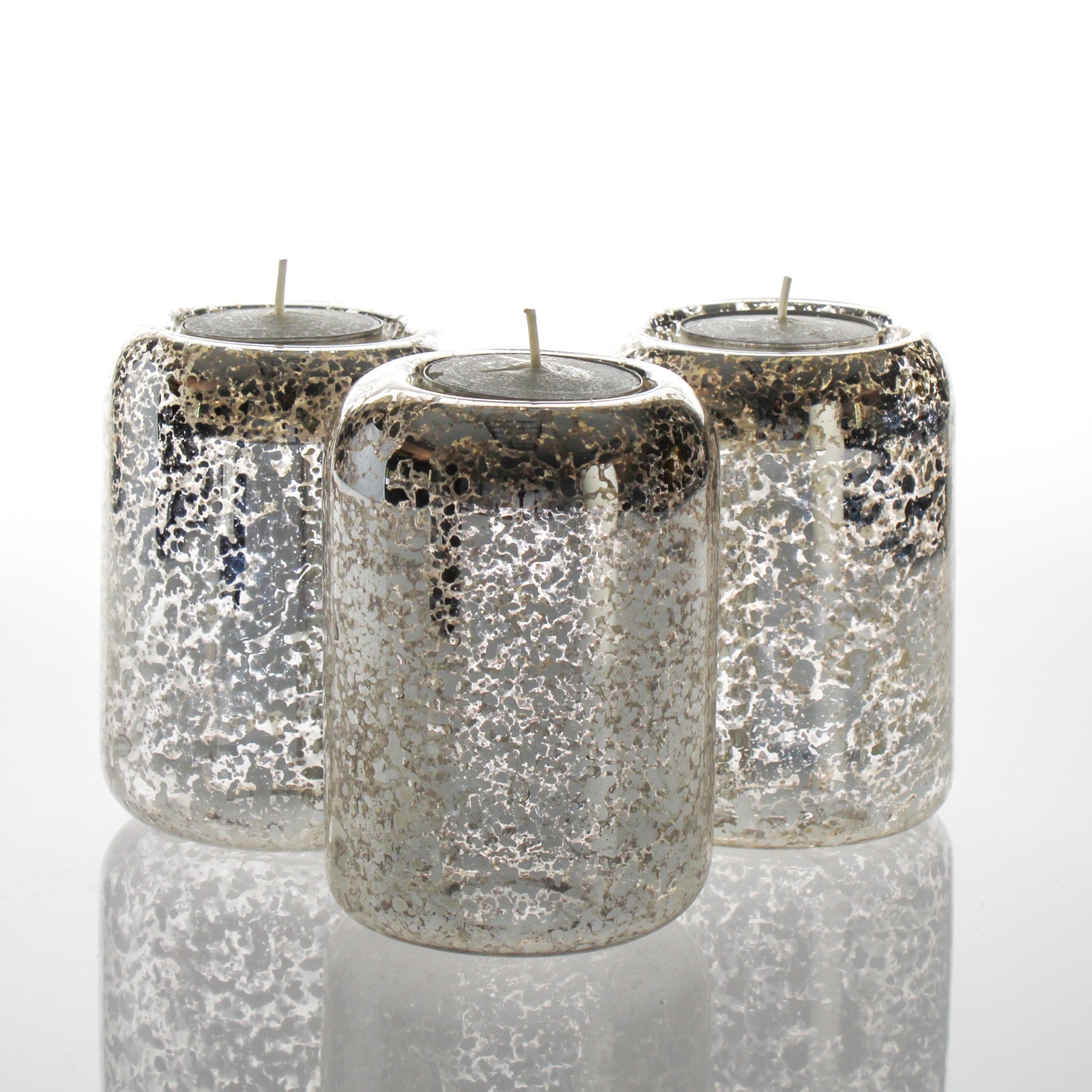 Richland Mercury Leopard Tealight Holder – Medium Set of 72