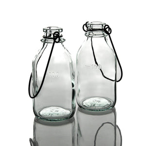 Richland Vintage Bottle Hanging Glass Vase Set of 48