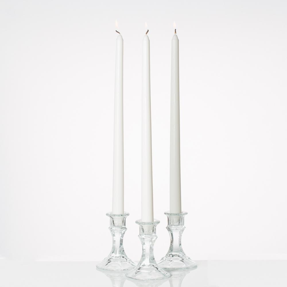 richland taper candles 14 white set of 50